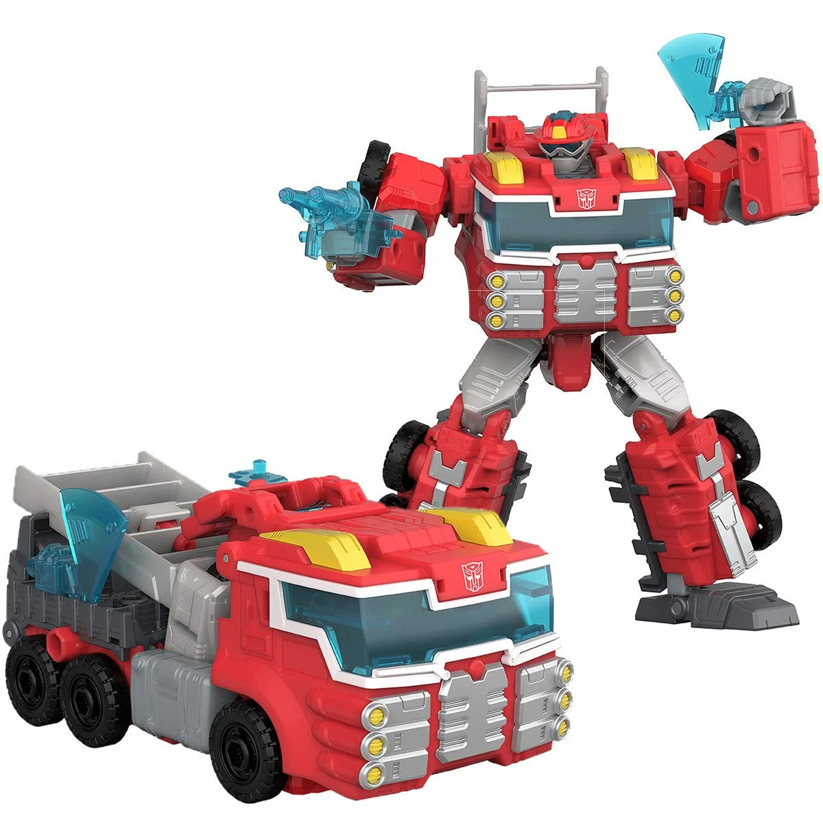 Transformers Age of The Primes Voyager Class Rescue Bot Heatwave, 7-inch Converting Action Figure, Robot Toys for Ages 8+