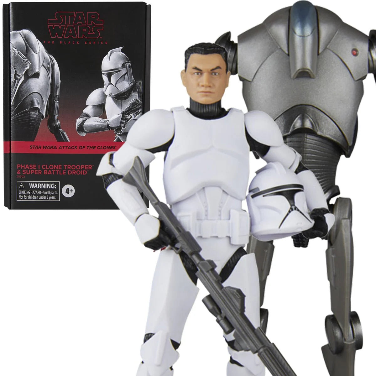 STAR WARS The Black Series Phase I Clone Trooper & Super Battle Droid