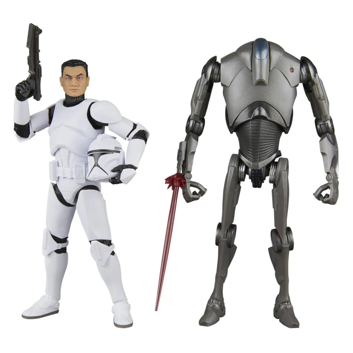 STAR WARS The Black Series Phase I Clone Trooper & Super Battle Droid