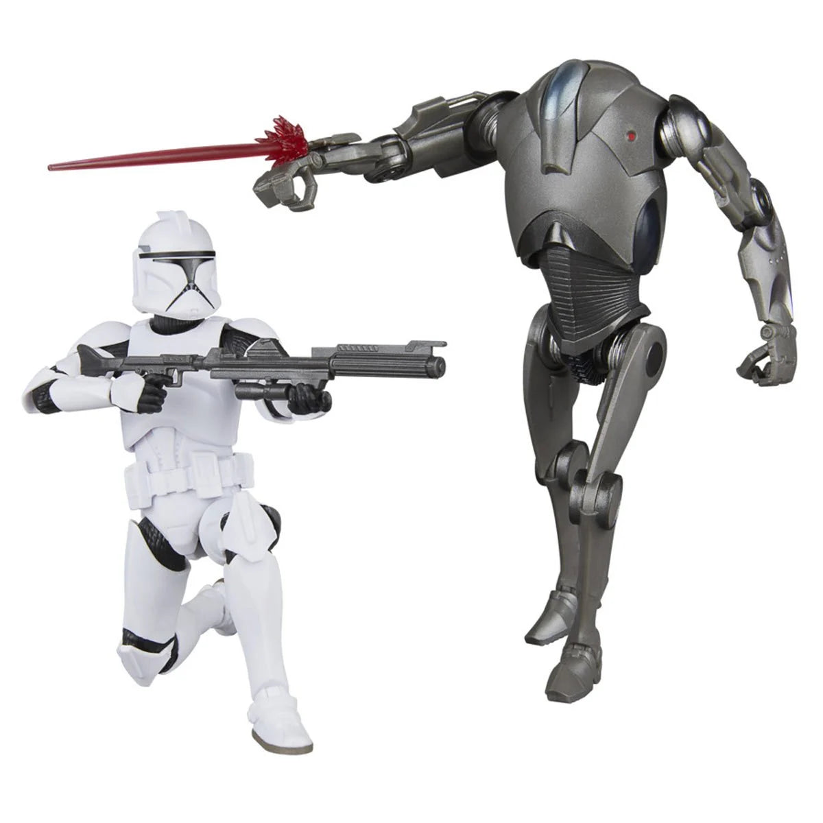 STAR WARS The Black Series Phase I Clone Trooper & Super Battle Droid