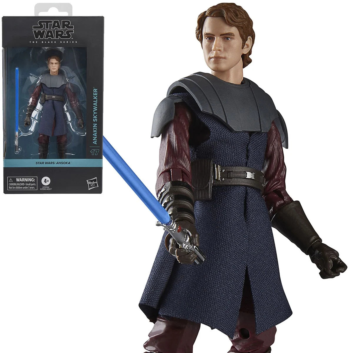 STAR WARS The Black Series Anakin Skywalker, Ahsoka Premium Collectible 6 Inch Action Figure