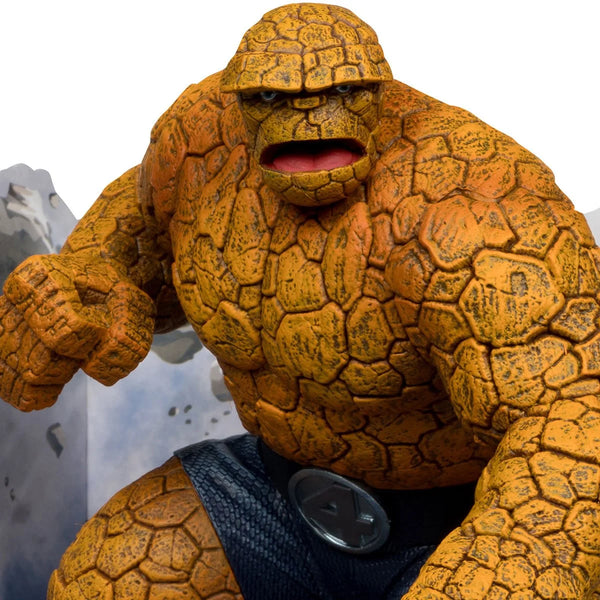 McFarlane Toys Marvel The Thing 1:10th Scale Collectible with Scene (Fantastic Four #642)