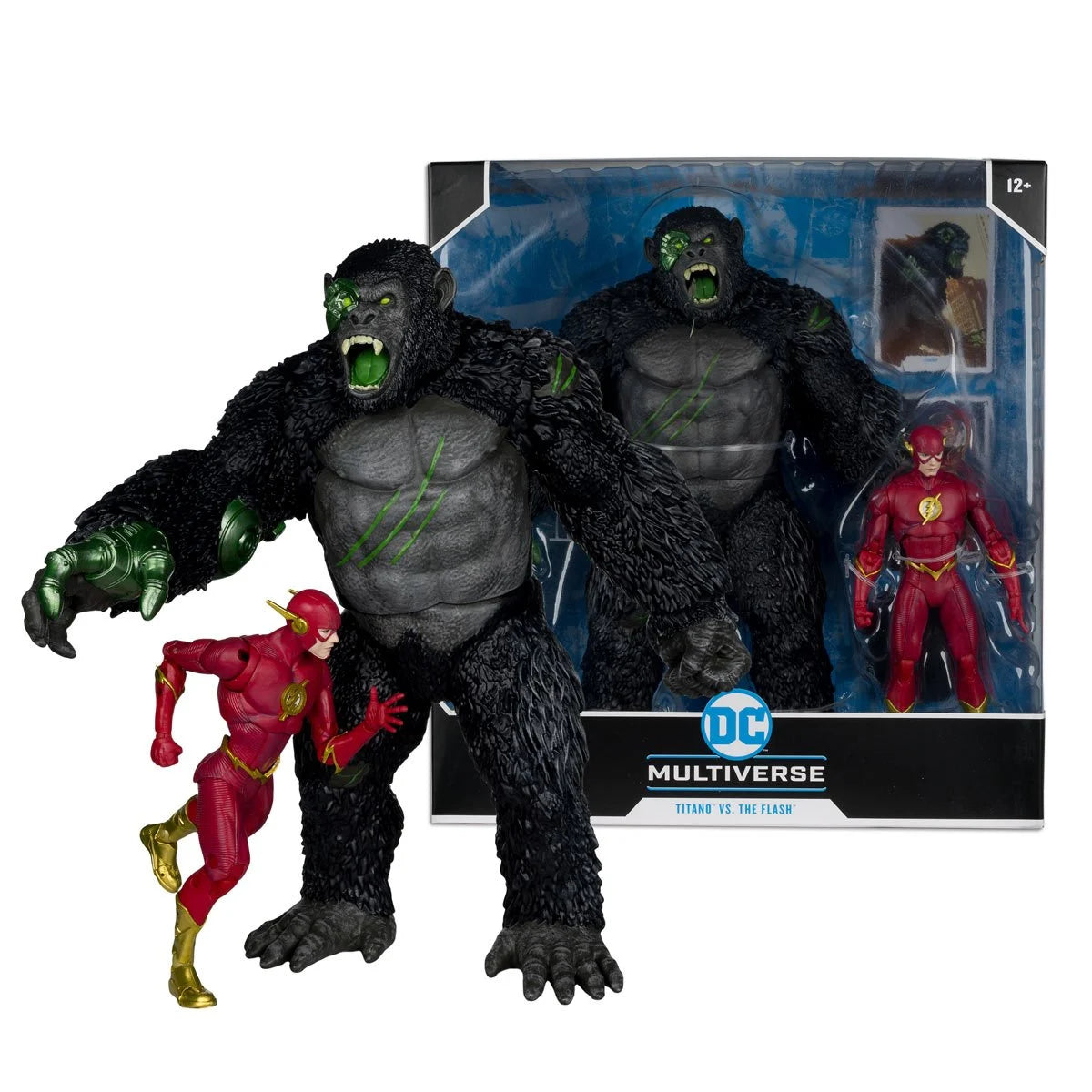 McFarlane Toys - DC Multiverse Titano vs The Flash 2 Pack