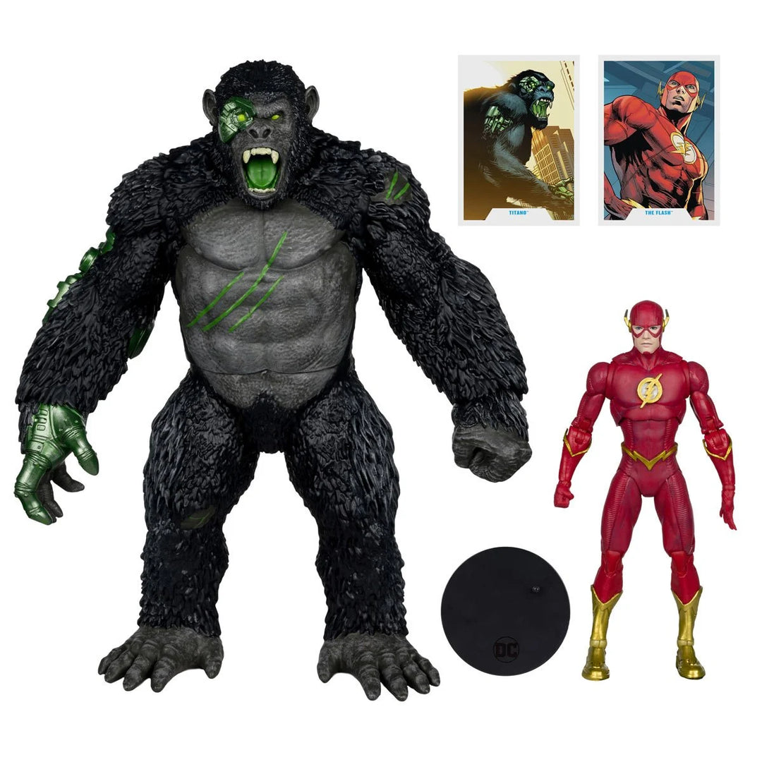 McFarlane Toys - DC Multiverse Titano vs The Flash 2 Pack