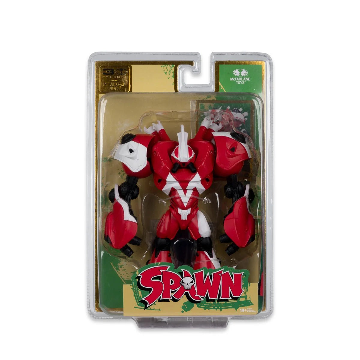 Robot Wars Spawn Todd McFarlane Autograph Series 7" Figure 30th Anniversary Gold Label - McFarlane Toys