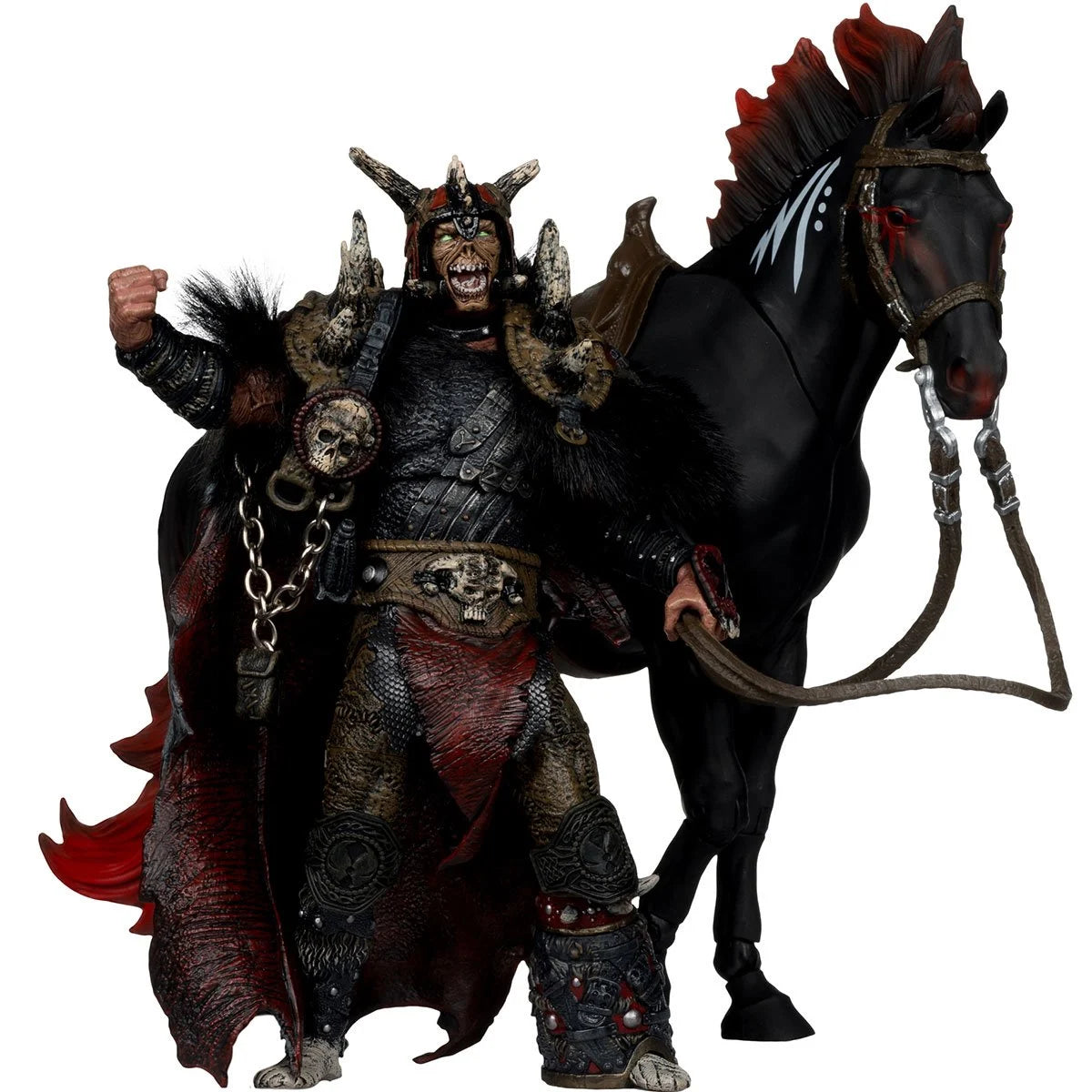McFarlane Toys - Bloodaxe with Horse (Spawn: The Dark Ages) 7in Action Figure 2 Pack Digital Collectible