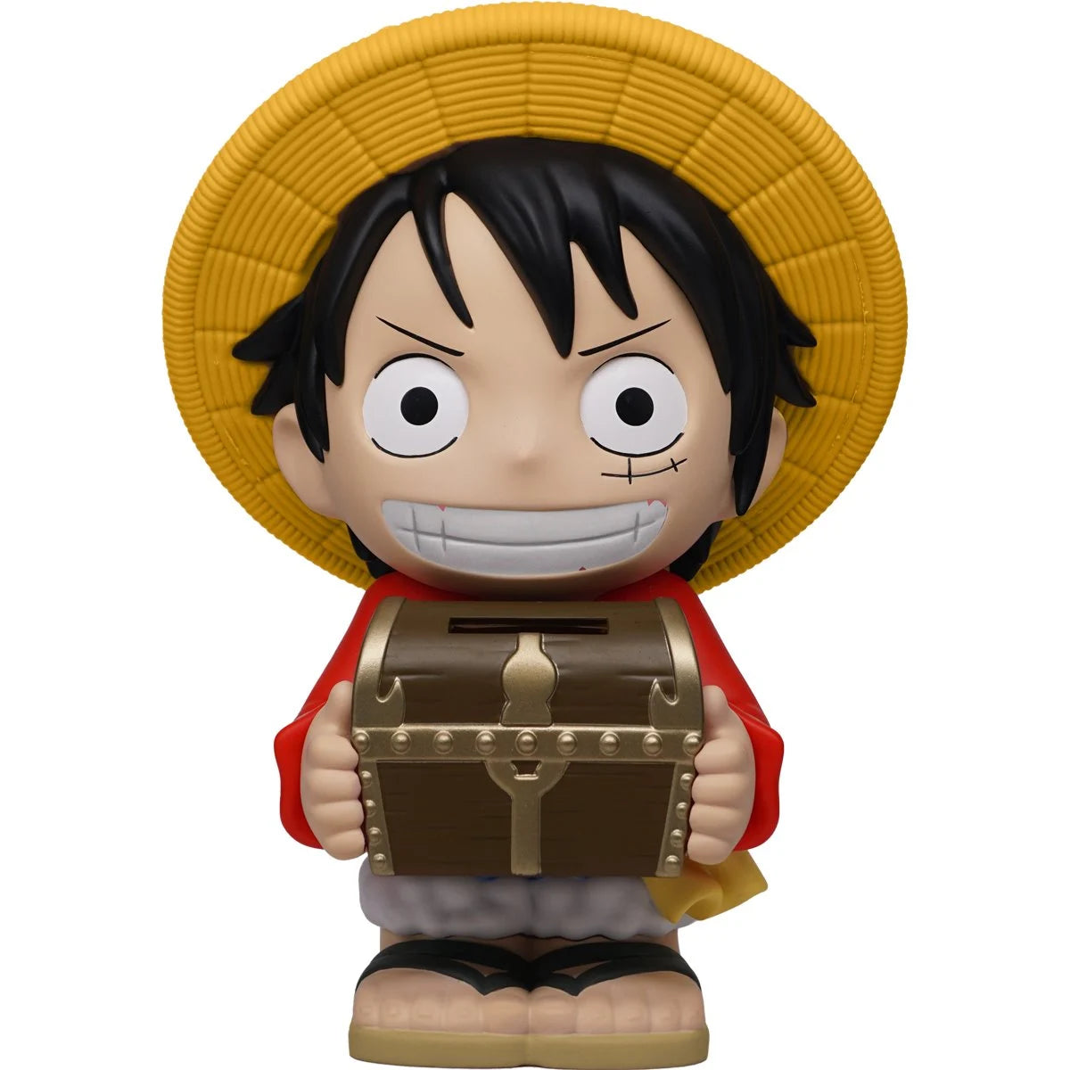 Monogram - One Piece - Luffy with Treasure Box Figural Coin Bank