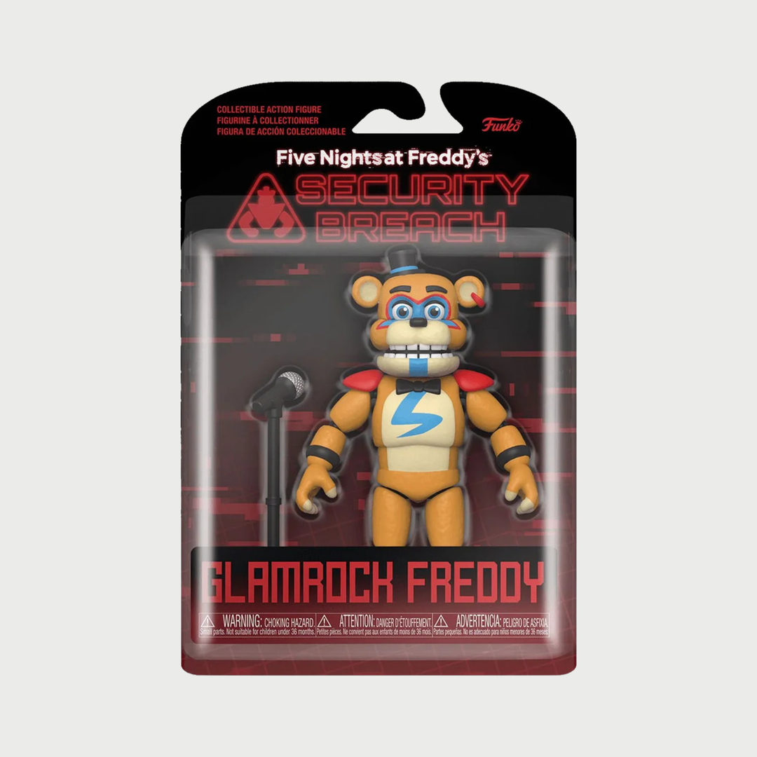 Funko Action Figure: Five Nights at Freddy's: Security Breach - Glamrock Freddy