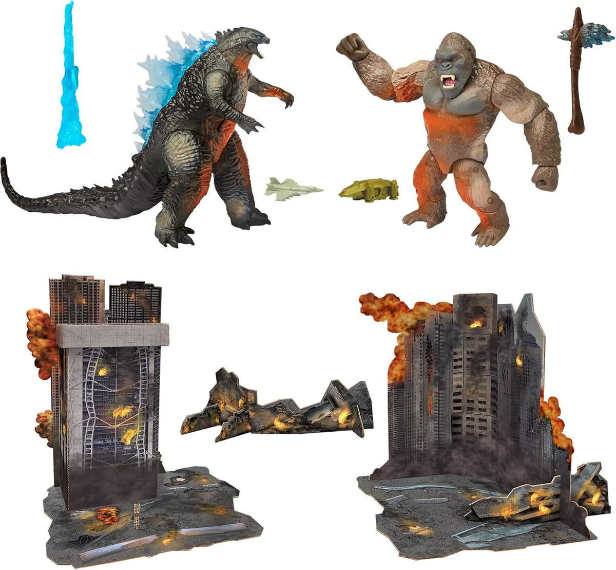 Monsterverse 6" City Battle Bundle by Playmates Toys
