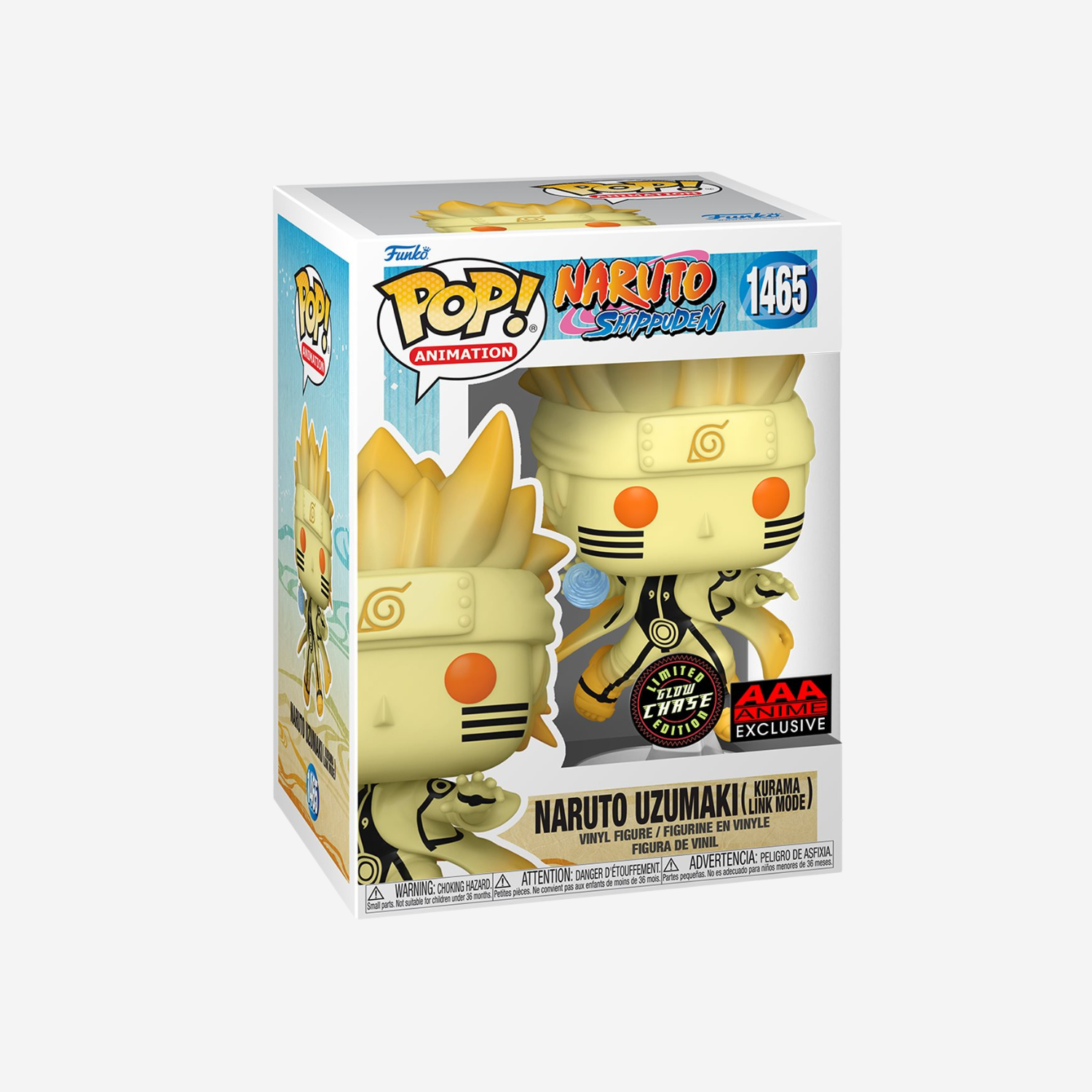 Funko Pop! Chase Naruto Shippuden: Naruto Uzumaki Kurama 