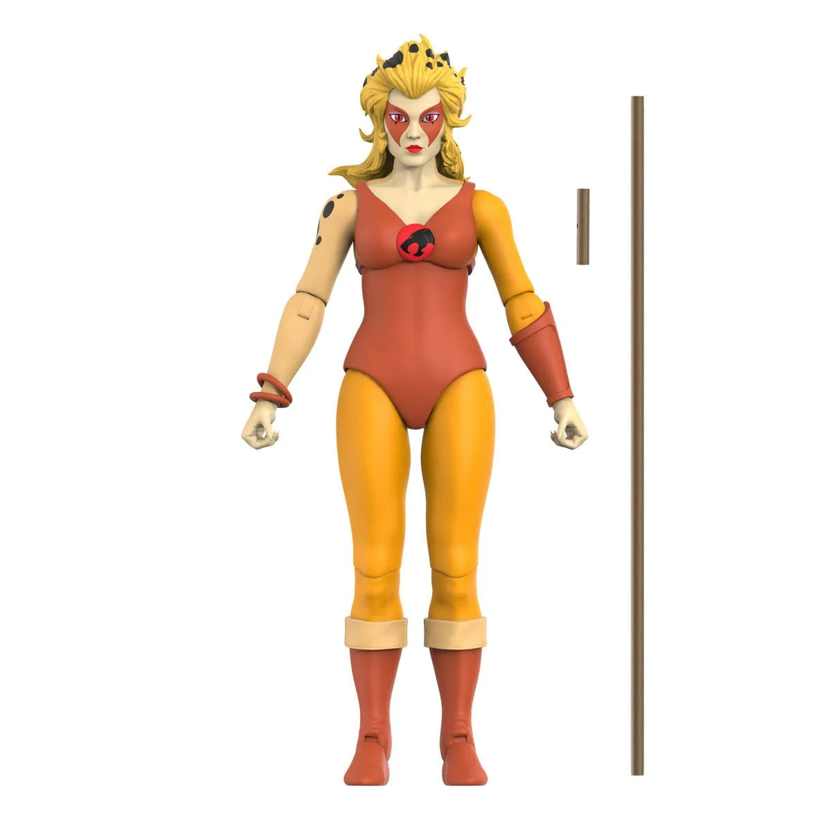 Super7 Deluxe Thundercats Cheetara - 7" Thundercats Action Figure with Accessories Classic Cartoon Collectibles and Retro Toys