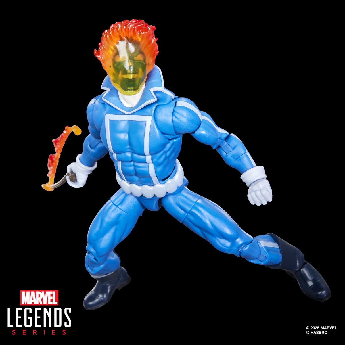 Marvel  Ghost Rider Legends Series Johnny Blaze 6-Inch Action Figure with Motorcycle