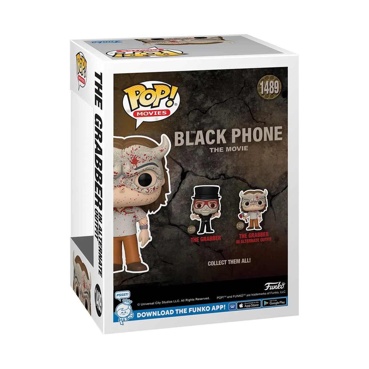 Funko The Black Phone The Grabber in Alternate Outfit (Bloody) Funko Pop! Vinyl Figure 