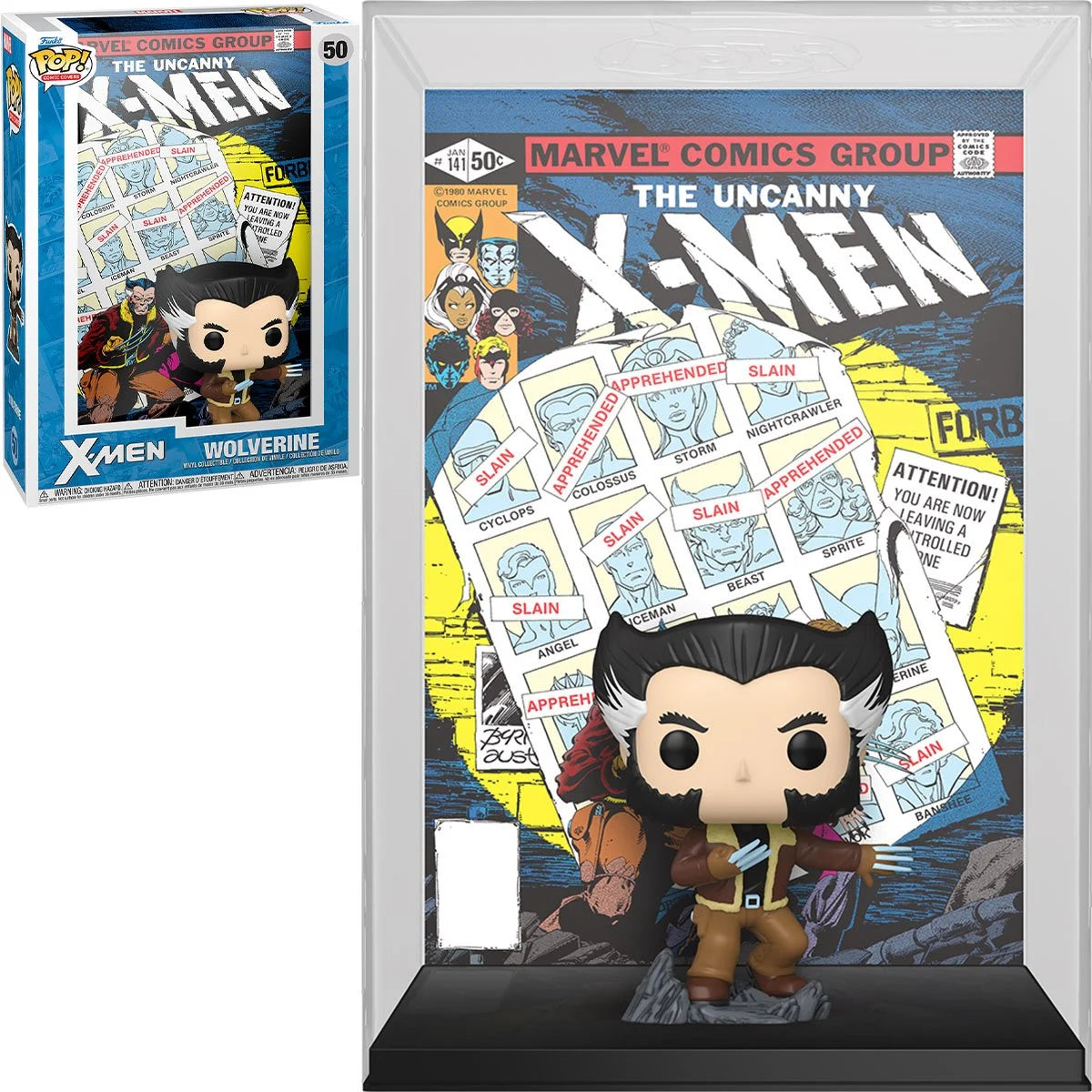 Funko X-Men: Days of Future Past (1981) Wolverine Funko Pop! Comic Cover Figure 