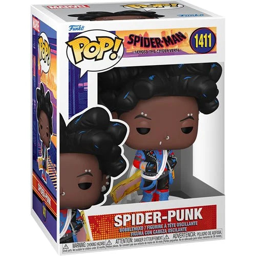 Funko Spider-Man: Across The Spider-Verse Spider-Punk Unmasked Funko Pop! Vinyl Figure 