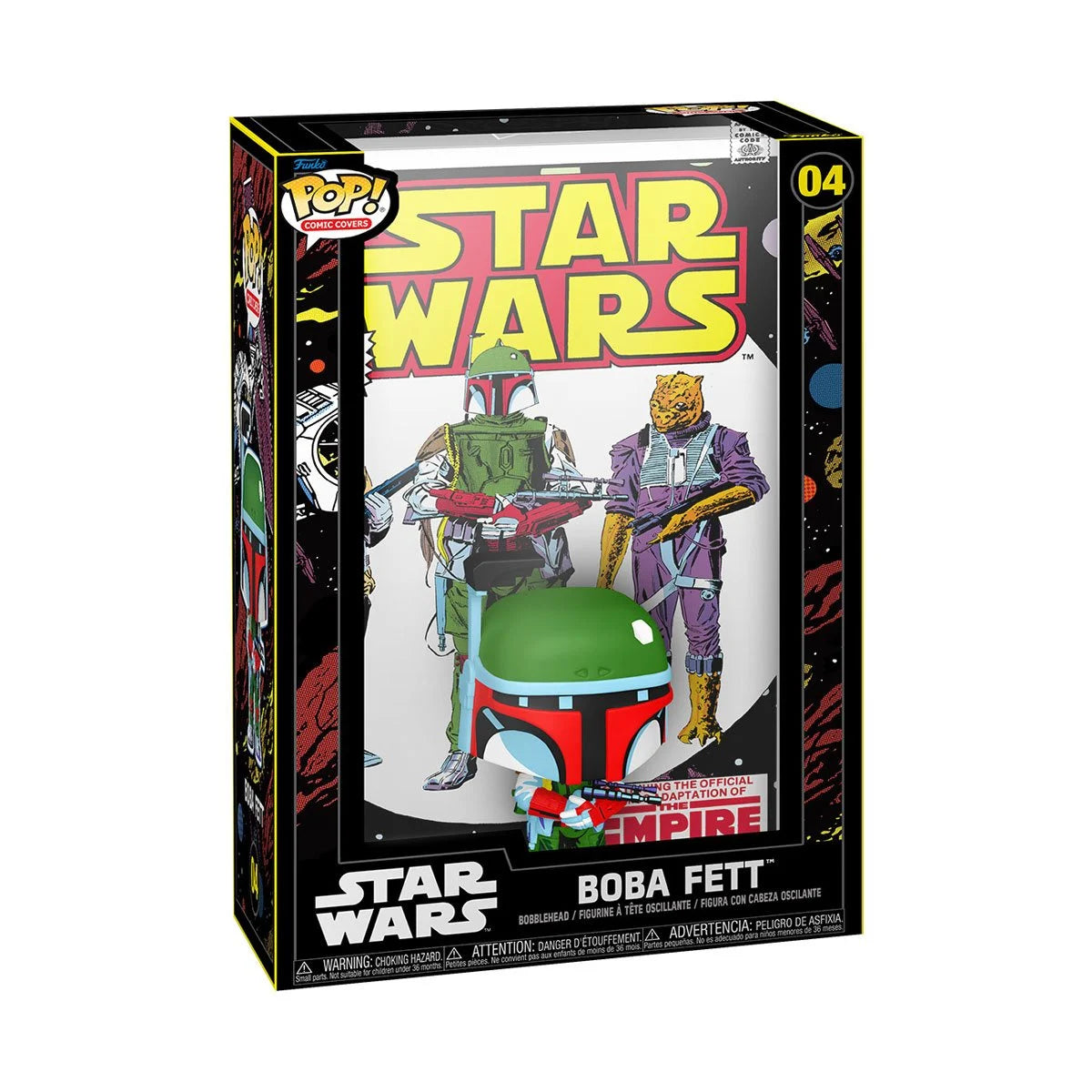 Star Wars: The Empire Strikes Back Boba Fett Funko Pop! Comic Cover Figure 