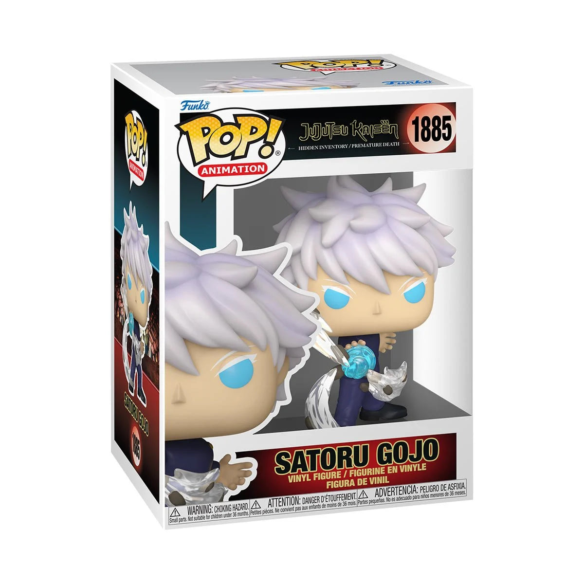 Funko Jujutsu Kaisen Satoru Gojo (Cursed Technique Lapse: Blue) Funko Pop! Vinyl Figure 