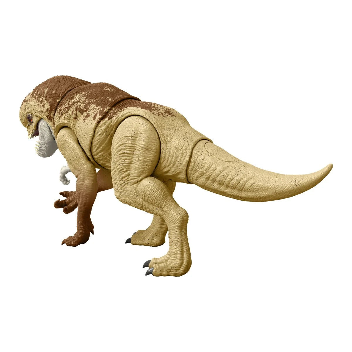 Mattel Jurassic World Rebirth Distortus Rex Rumble N Rampage Dinosaur Action Figure 22 Inch with 2 Attack Actions, Content-Accurate, Digital Play