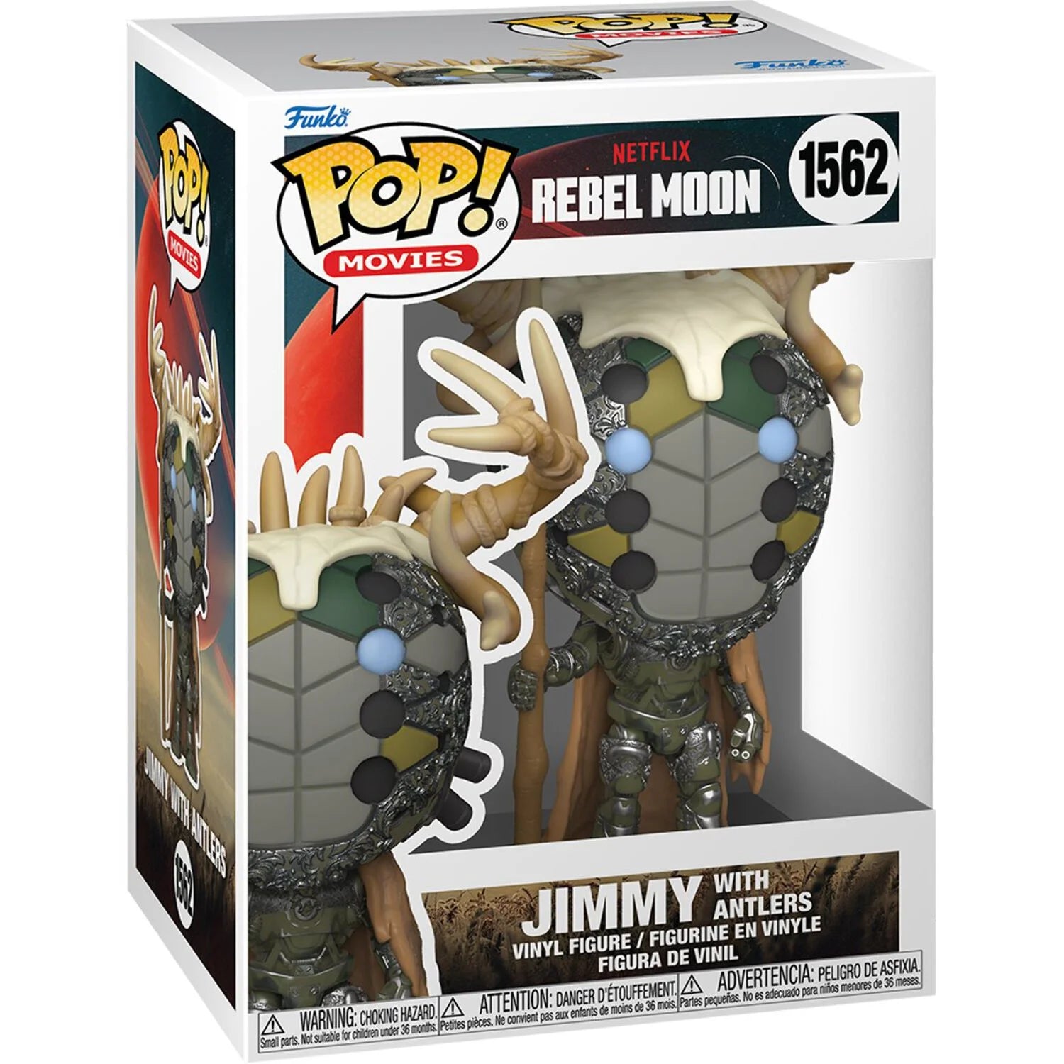 Rebel Moon Jimmy with Antlers (Wave 2) Funko Pop! Vinyl FIgure 