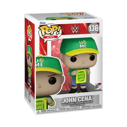 Funko POP! WWE: John Cena - (Never Give up) - Collectable Vinyl Figure - Gift Idea - Official Merchandise - for Kids & Adults - Sports Fans - Model Figure for Collectors and Display