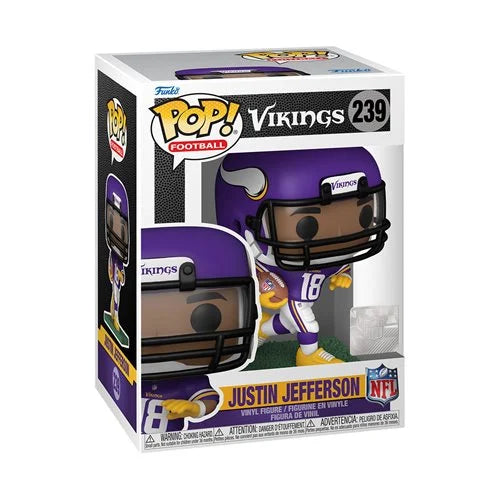 NFL Vikings Justin Jefferson Funko Pop! Vinyl Figure 