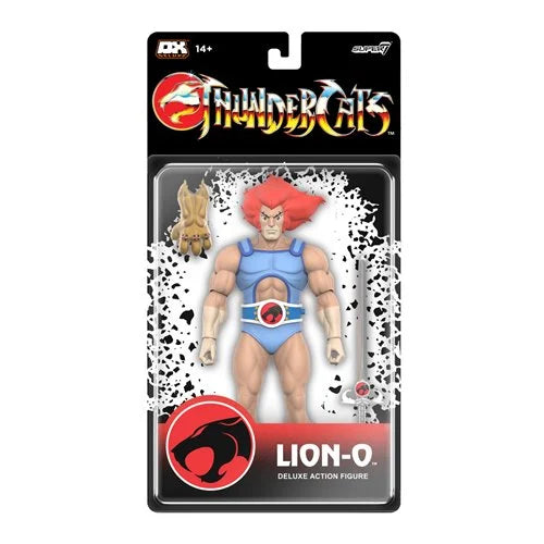 Super7 Deluxe Thundercats Lion-O - 7" Thundercats Action Figure with Accessories Classic Cartoon Collectibles and Retro Toys