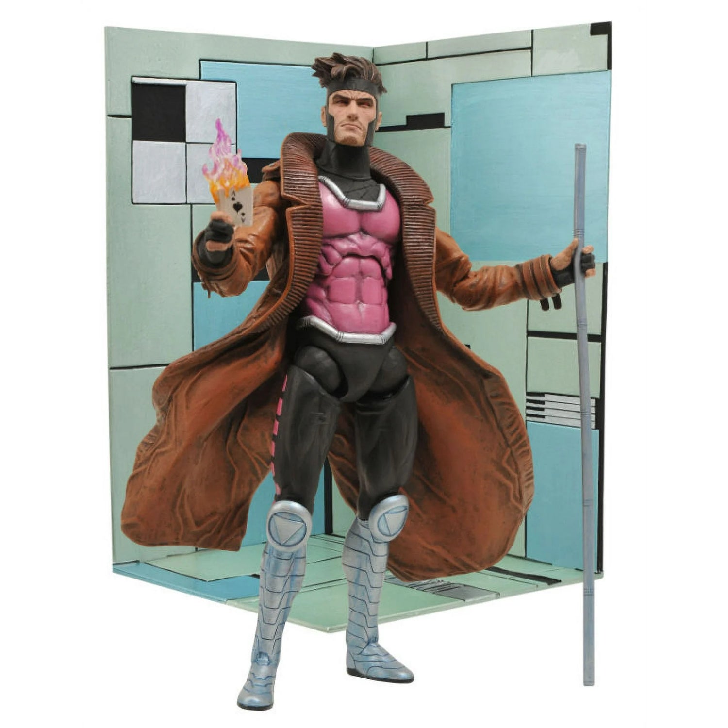 Diamond Select Toys Marvel Select: Gambit Action Figure