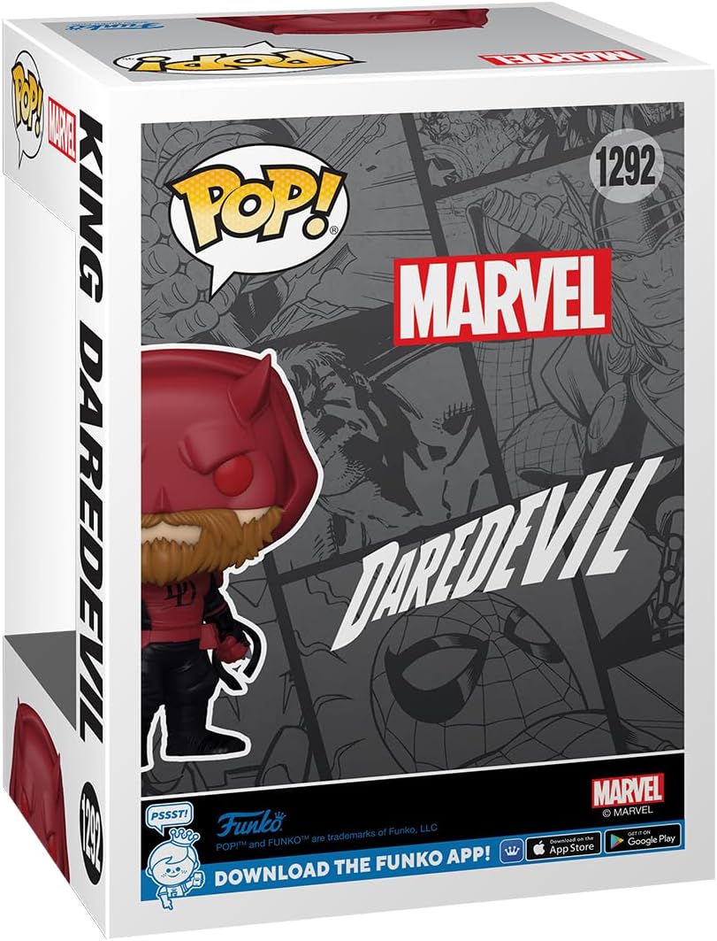 Pop! Marvel: King Daredevil Previews Exclusive Vinyl Figure