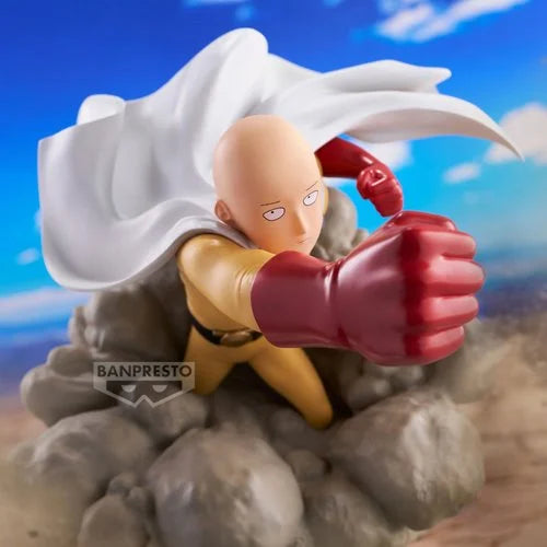 One-Punch Man Saitama Diorama Statue