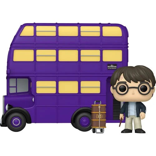 Harry Potter with Knight Bus Super Deluxe Funko Pop! Ride 