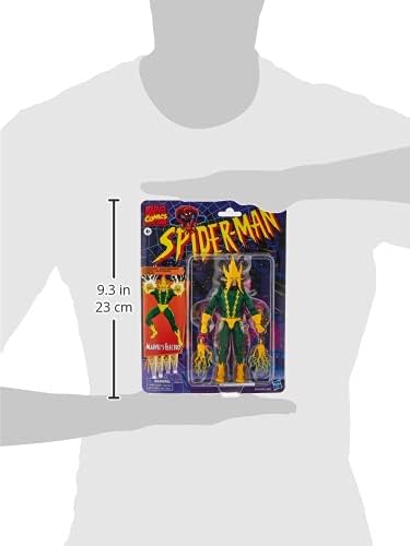 Spider-Man Hasbro Marvel Legends Series 6-inch Collectible Marvel’s Electro Action Figure Toy Retro Collection