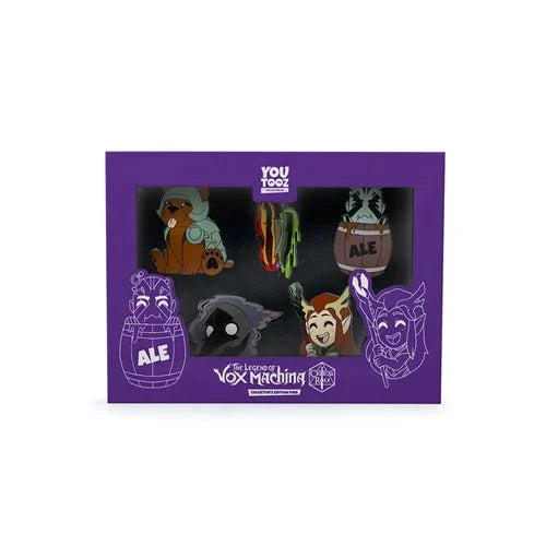 Critical Role: The Legend of Vox Machina Pin Set 2