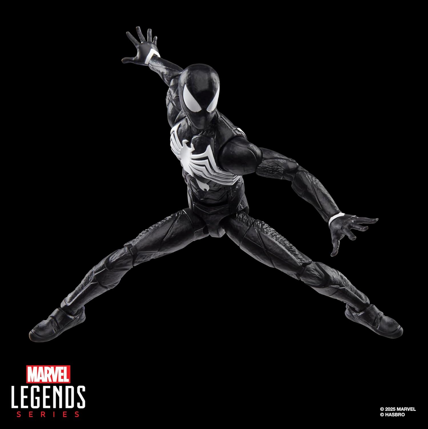 Marvel Legends Series Gamerverse Peter Parker Black Suit, Spider-Man 2 Video Game-Inspired Collectible 6 Inch Action Figure