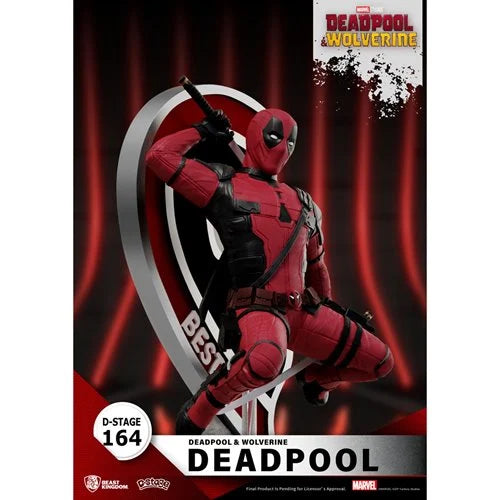 Beast Kingdom - Deadpool & Wolverine - D-Stage - Deadpool Statue