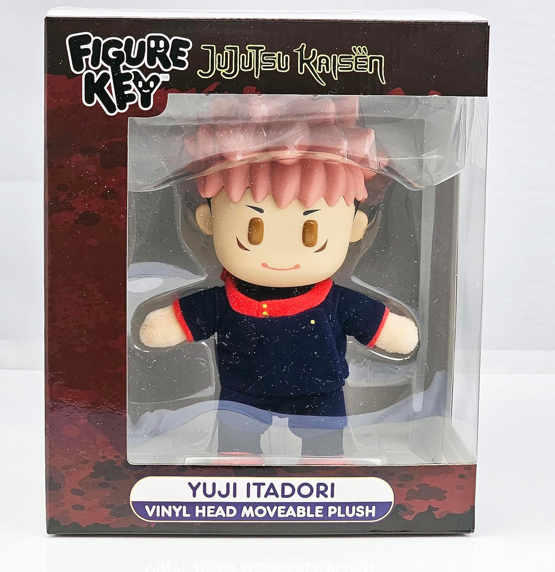 Great Eastern Entertainment Jujutsu Kaisen - Yuji Itadori Plastic Head Movable Plush 8" H