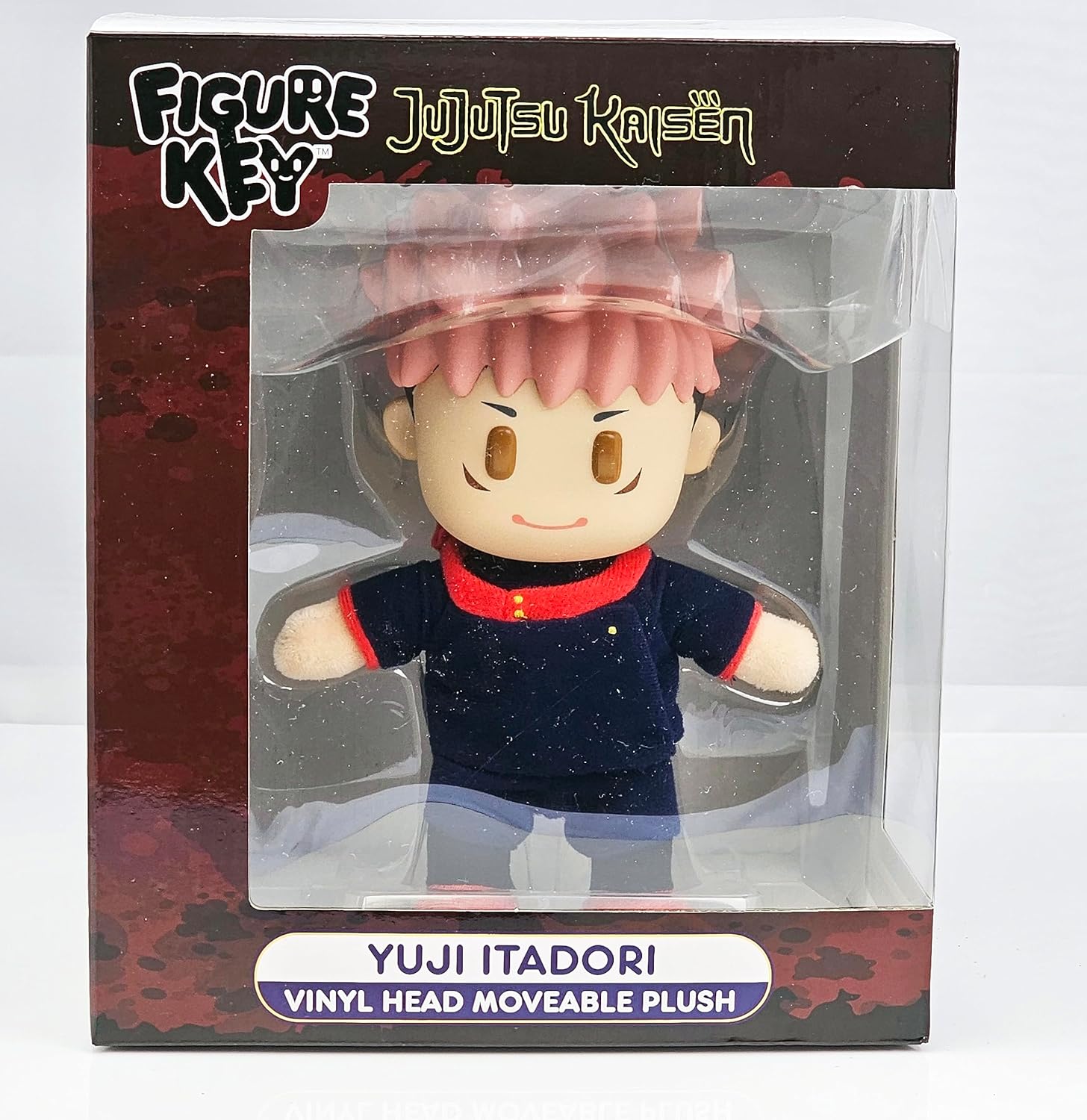 Great Eastern Entertainment Jujutsu Kaisen - Yuji Itadori Plastic Head Movable Plush 8" H
