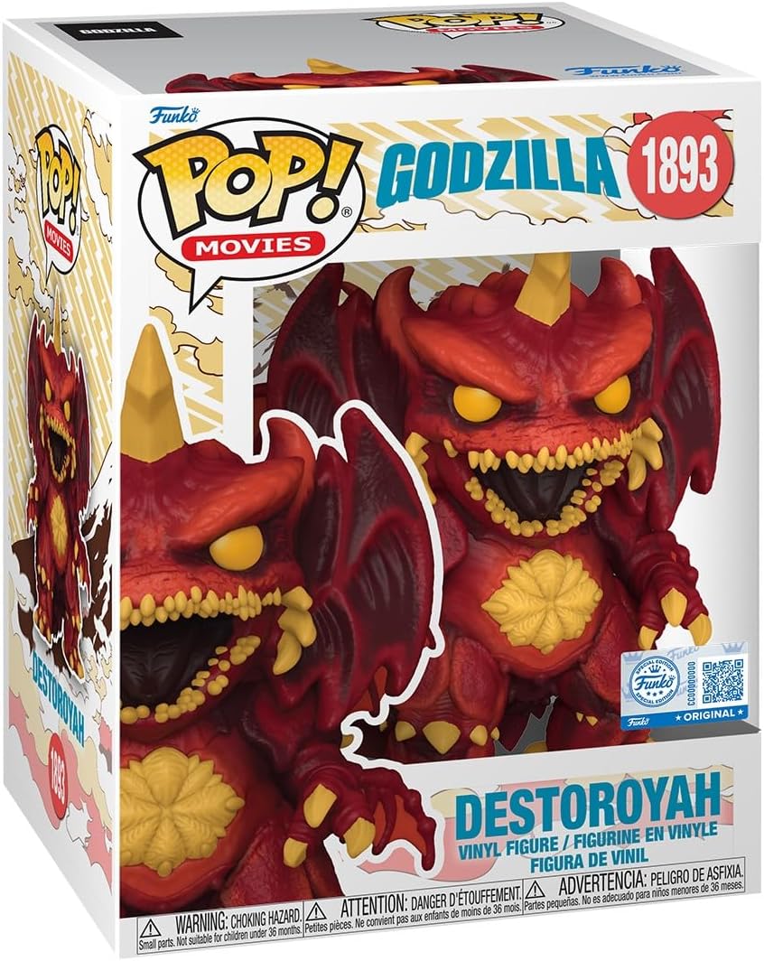 Funko Pop! Premium: Godzilla - Destoroyah - Retro Futurism Destroyah - Collectable Vinyl Figure - Gift Idea - Official Merchandise - Toys for Kids & Adults - Movies Fans