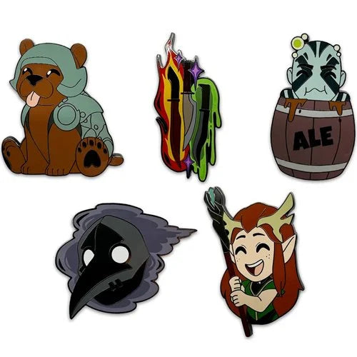 Critical Role: The Legend of Vox Machina Pin Set 2