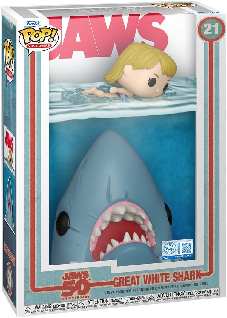 Funko Pop! Comic Cover: Jaws - Shark - Collectable Vinyl Figure