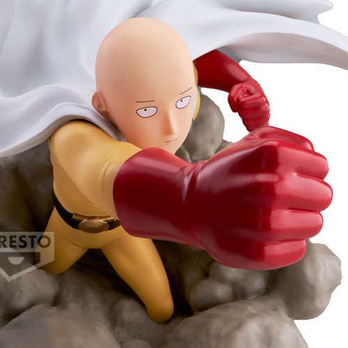 One-Punch Man Saitama Diorama Statue