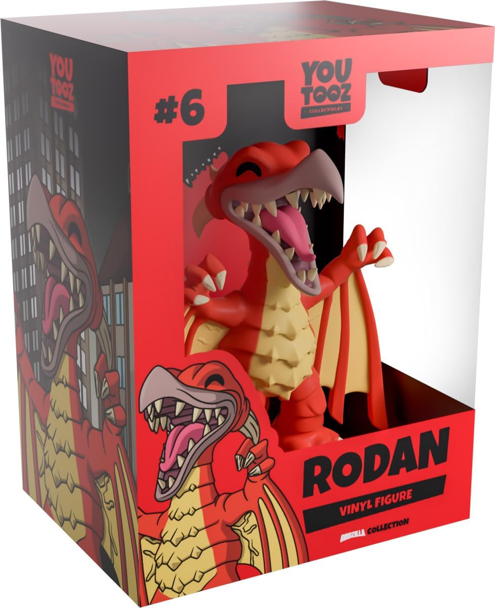 Youtooz Rodan 4.6" Vinyl Figure – Collectible Rodan Action Figure from Godzilla