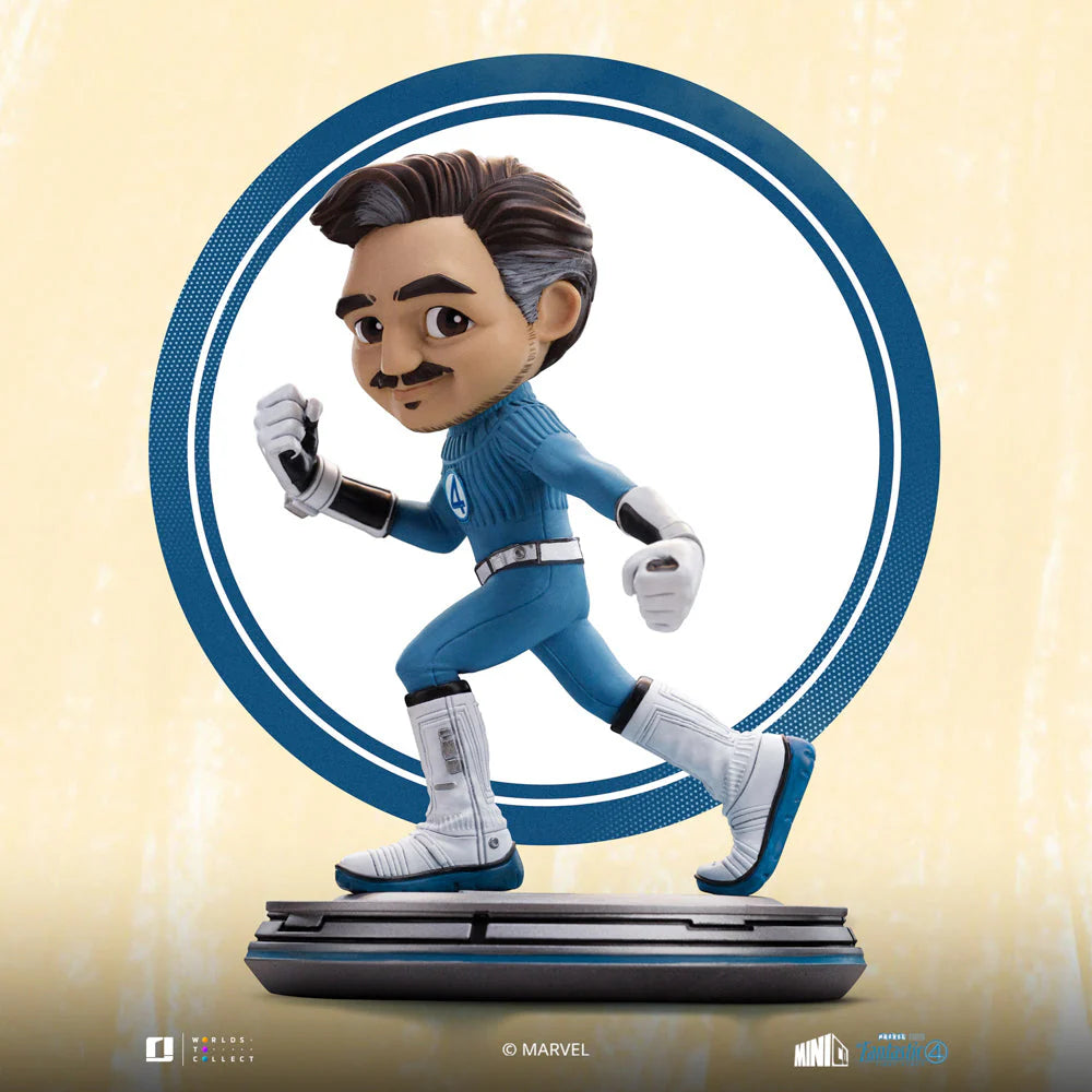 Iron Studios Collectible Statue Mr. Fantastic 1/10 - Fantastic Four - Minico PVC Multicolor 5.8 inches 14.9 cm