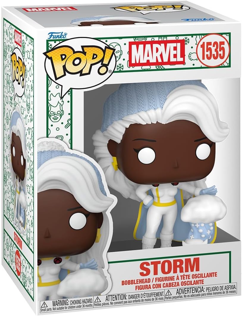 Funko Pop! Marvel: HoliDivas - Storm - X-Men - Collectable Vinyl Figure - Gift Idea - Official Merchandise - Toys for Kids & Adults - Comic Books Fans - Model Figure for Collectors and Display