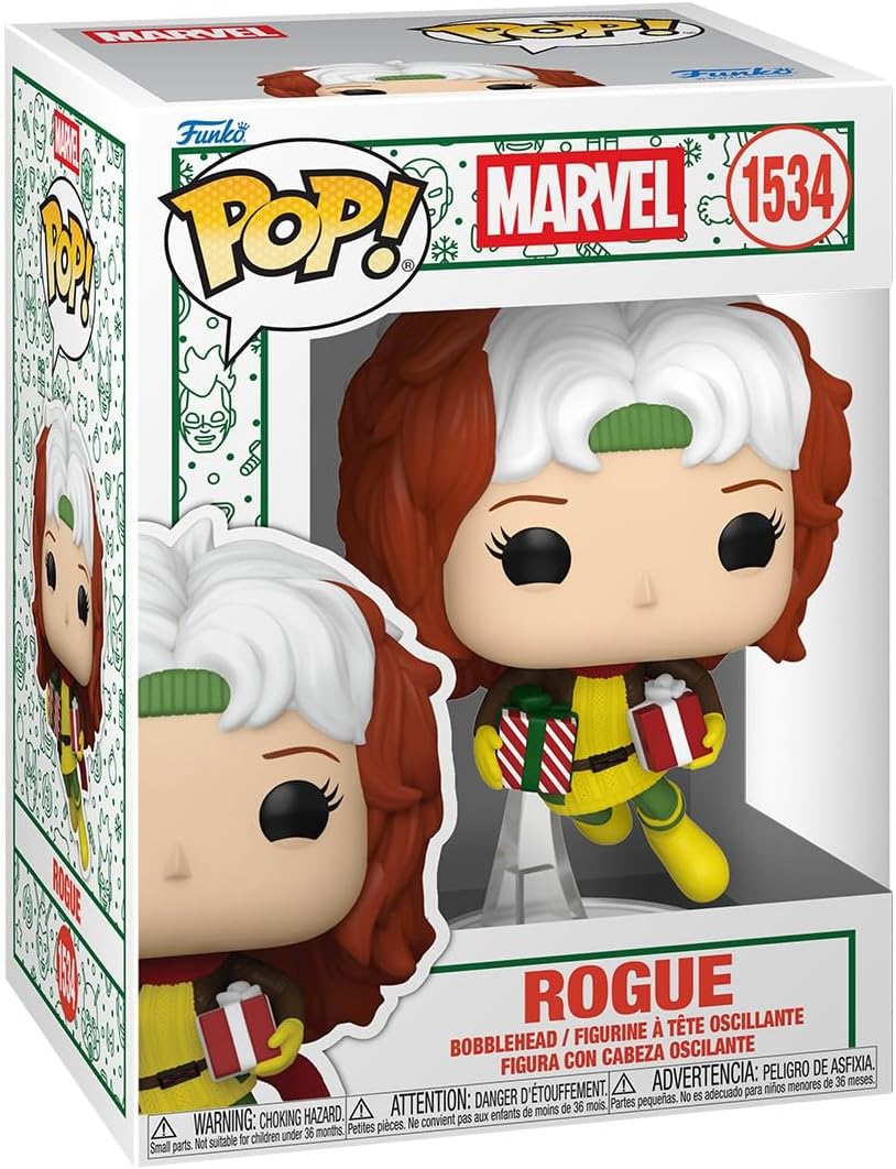 Funko Pop! Marvel: HoliDivas - Rogue - X-Men - Collectable Vinyl Figure - Gift Idea - Official Merchandise - Toys for Kids & Adults - Comic Books Fans - Model Figure for Collectors and Display