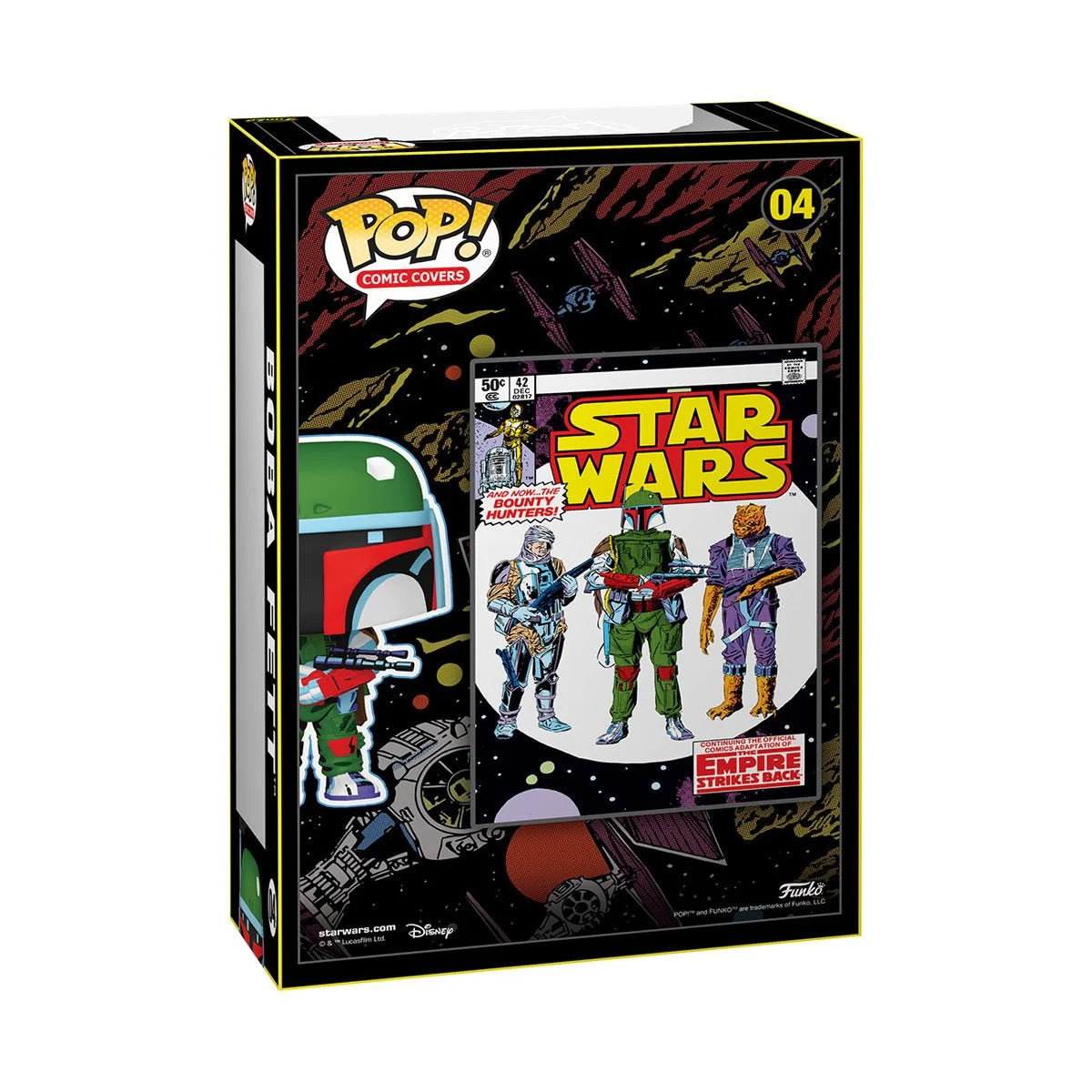 Star Wars: The Empire Strikes Back Boba Fett Funko Pop! Comic Cover Figure 