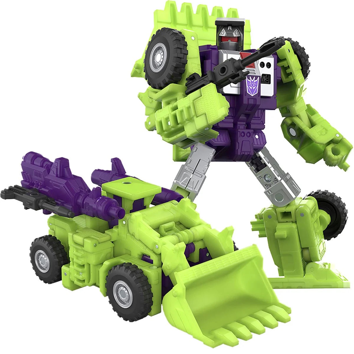 Transformers Toys Studio Series Voyager Class The Movie Constructicon Scrapper, 6.5-inch Converting Action Figure, Robot Toys, 8+